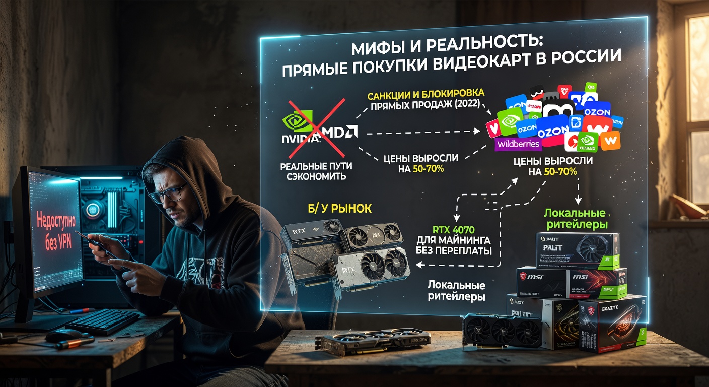 Где купить видеокарту на сайте производителя: возможно ли это для российского рынка