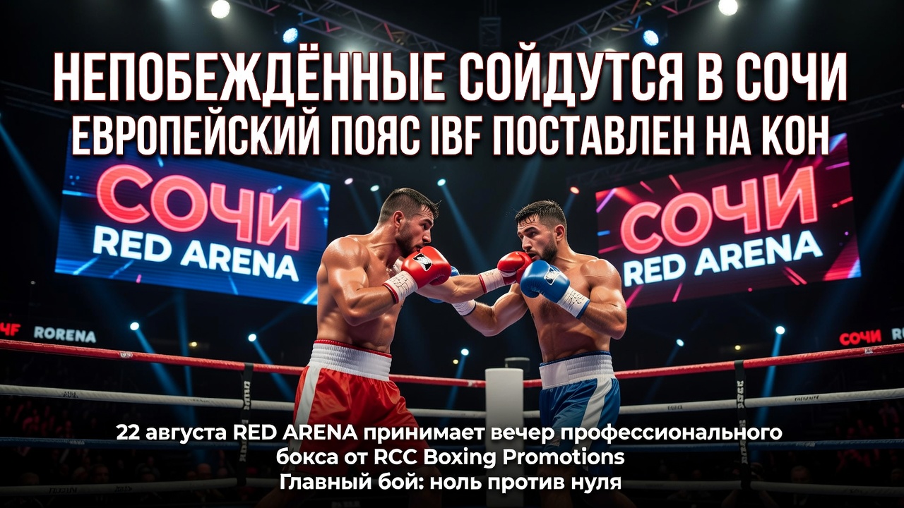 Непобеждённые сойдутся в Сочи. Европейский пояс IBF поставлен на кон